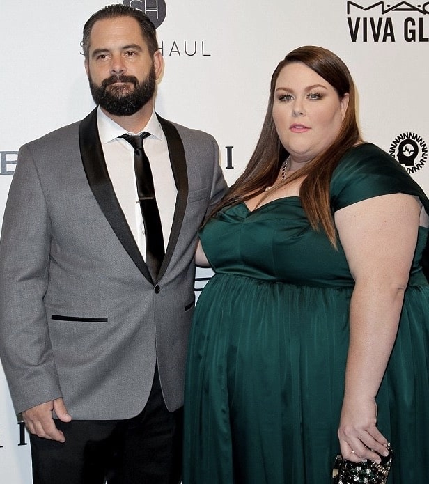 A photo of Martyn Eaden and her ex-wife Chrissy Metz