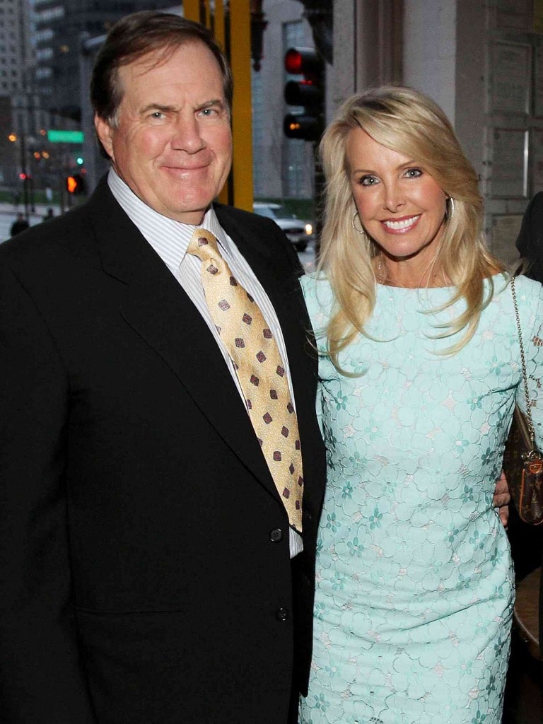 Bill Belichick and Linda Holliday